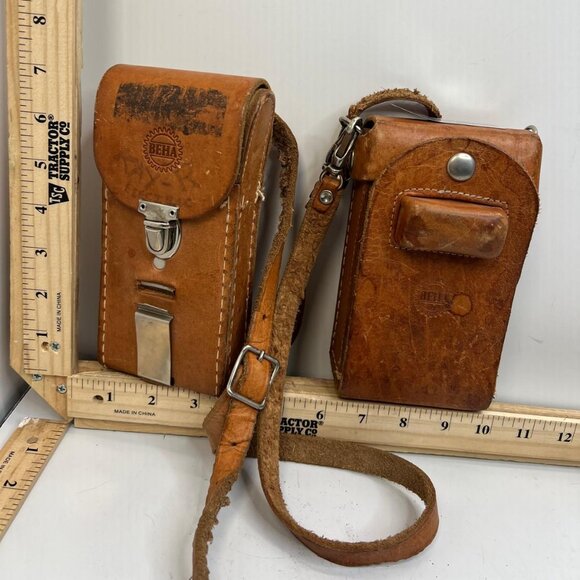 Other - BEHA Cable Meter Kay-R Electric Corp Leather Case Electrician Wire Gauge Tool